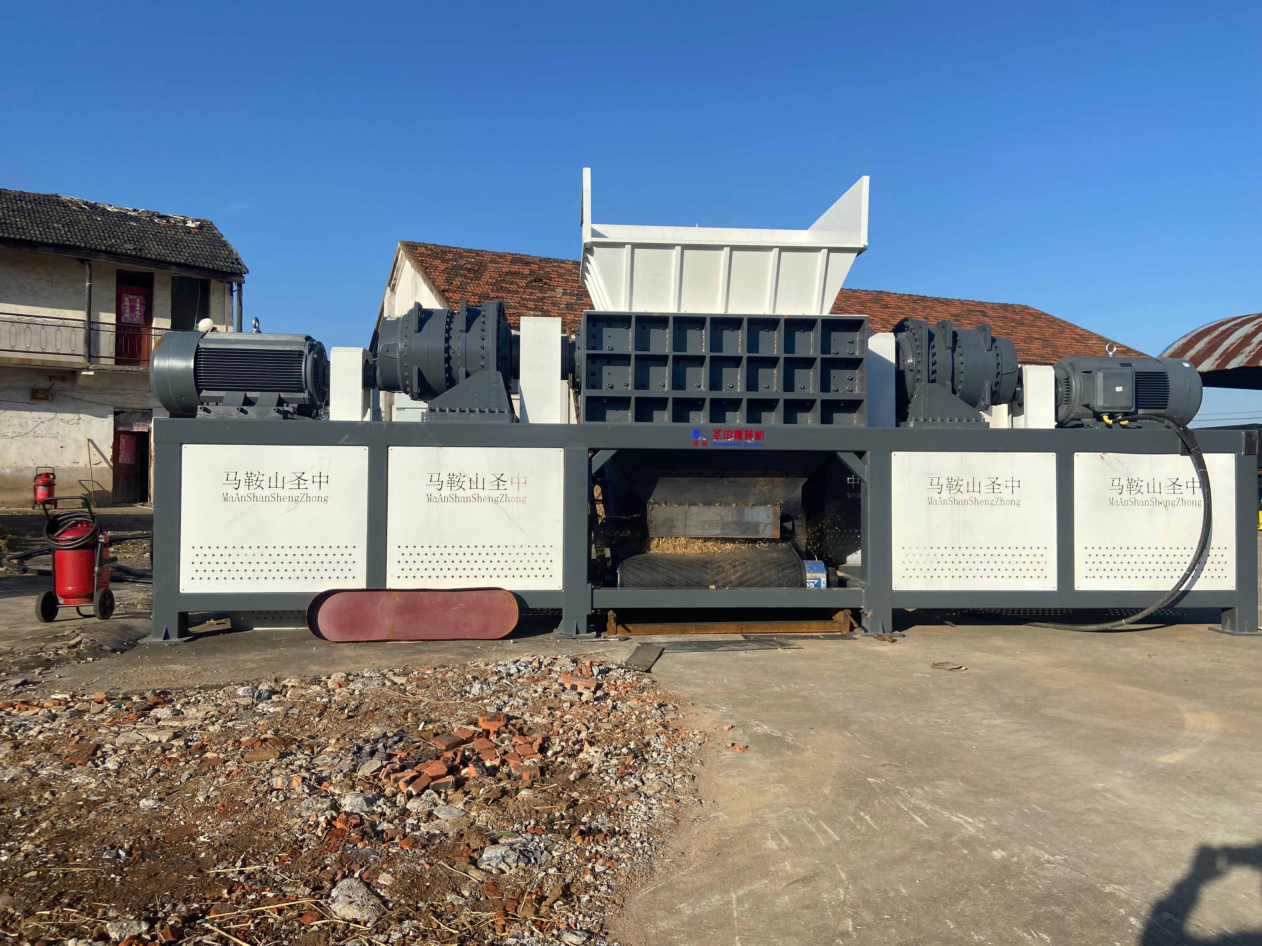 China tire shredder
