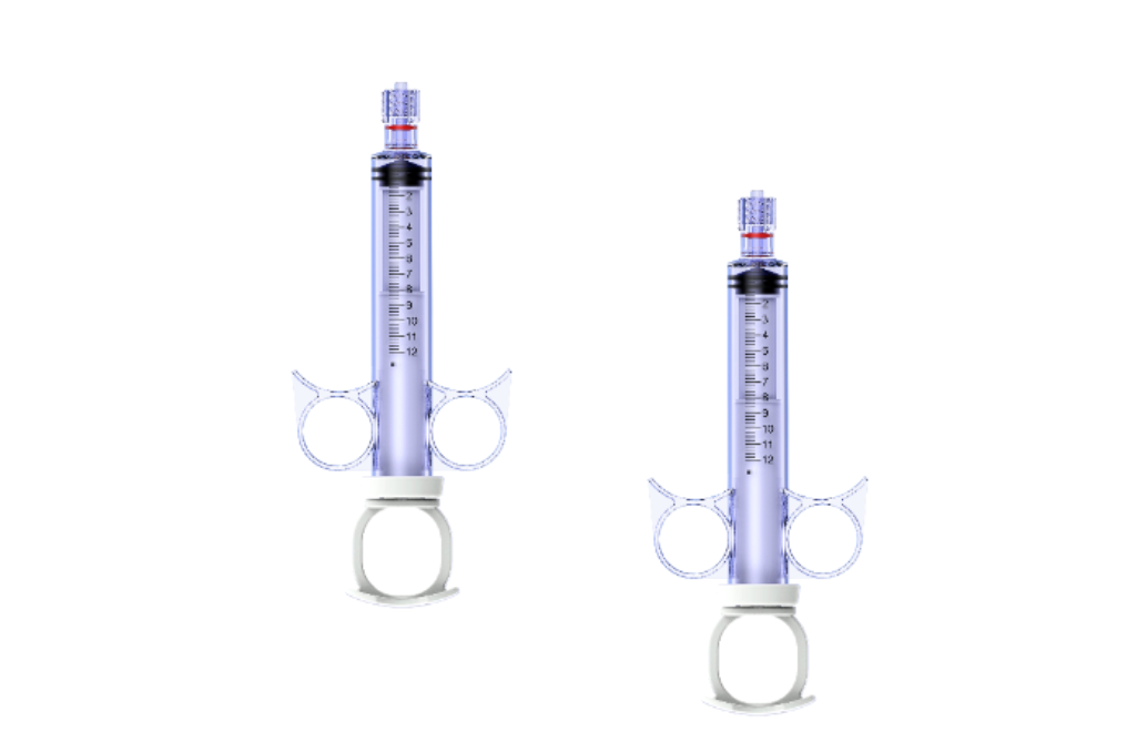 OEM angiographic control syringe