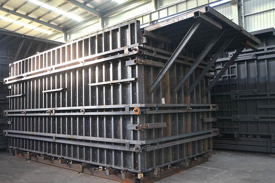 China prefab concrete house mould