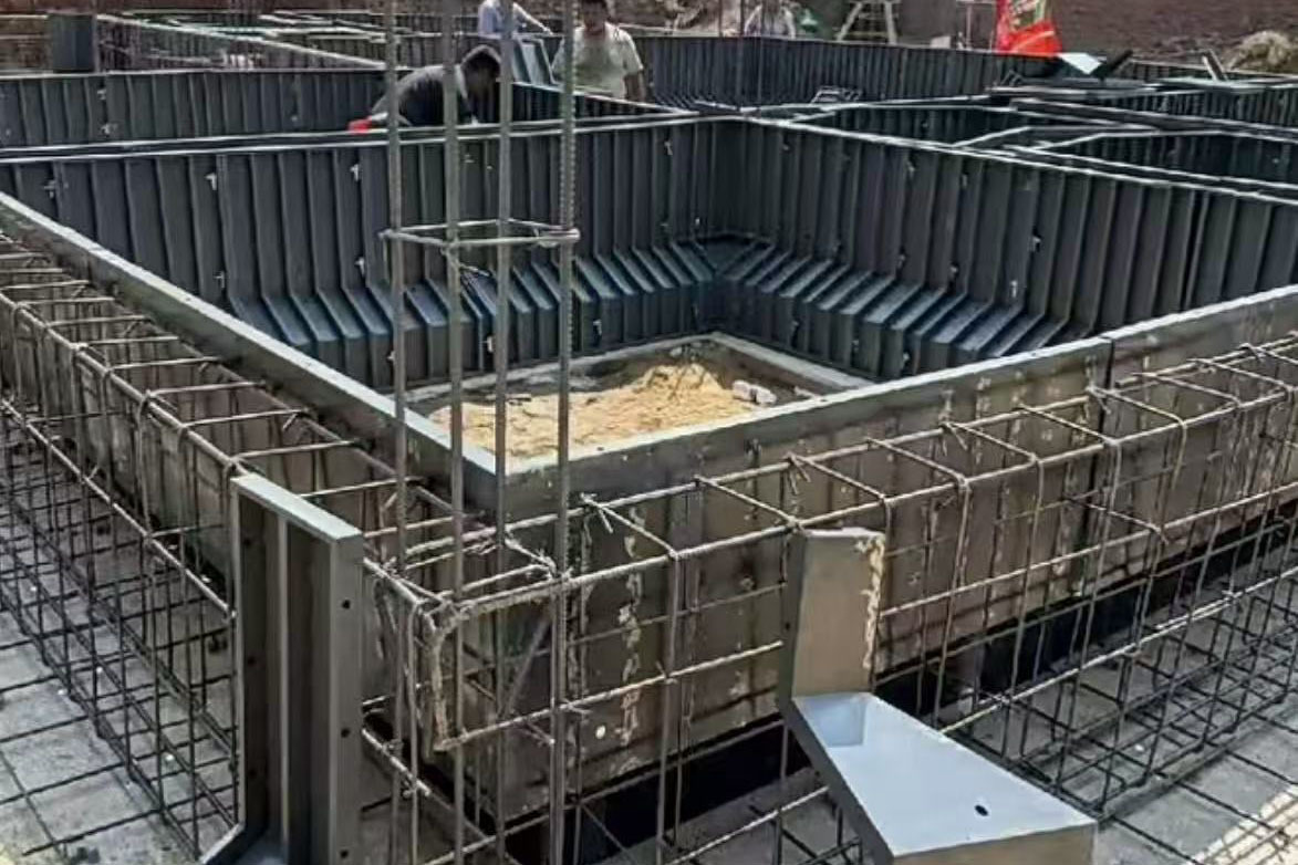 High strength steel soil foundation formwork within the industry