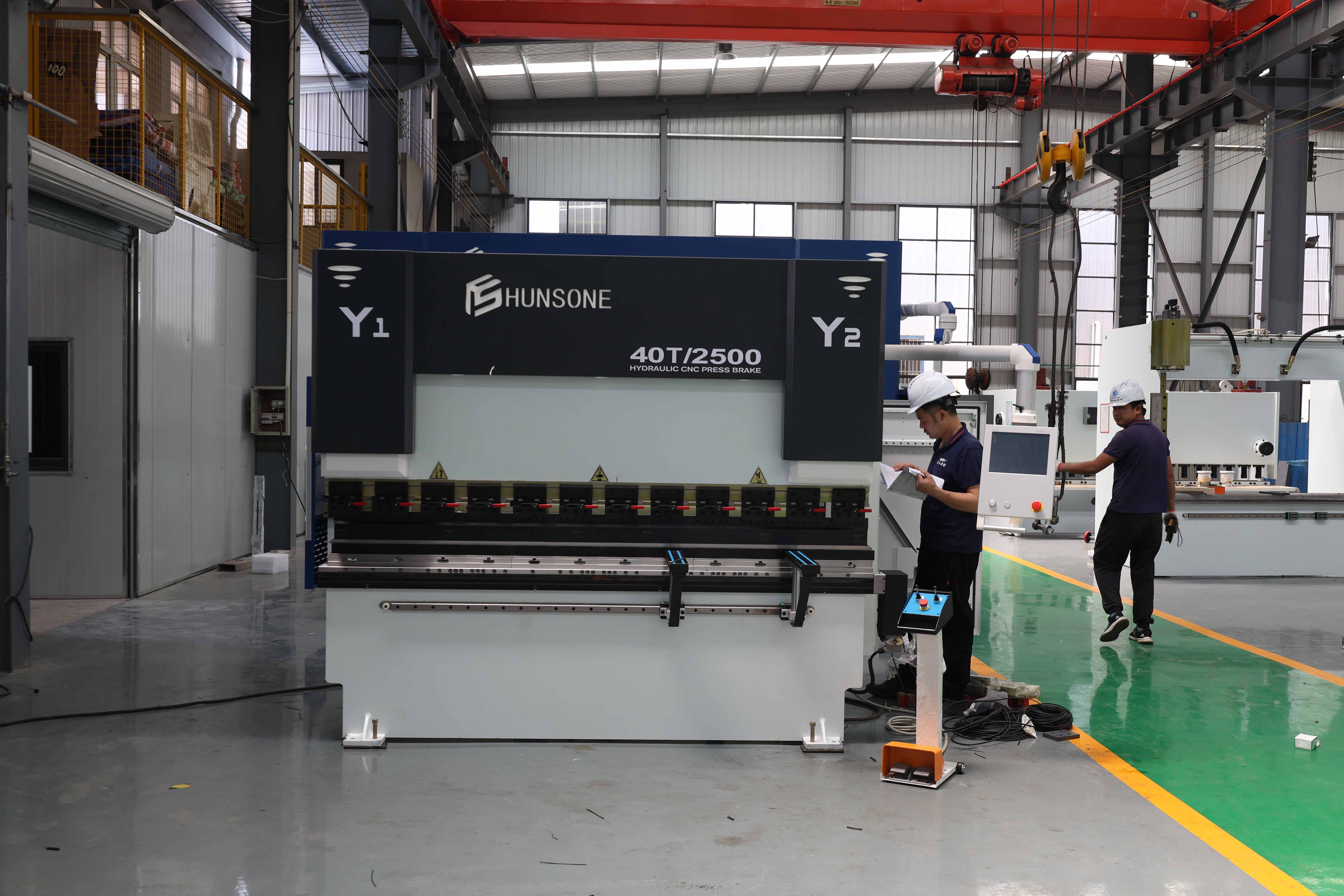 top press brake machine