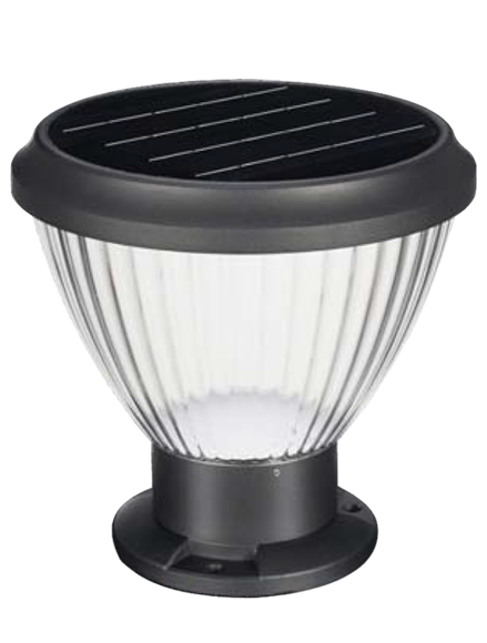 top solar pillar light