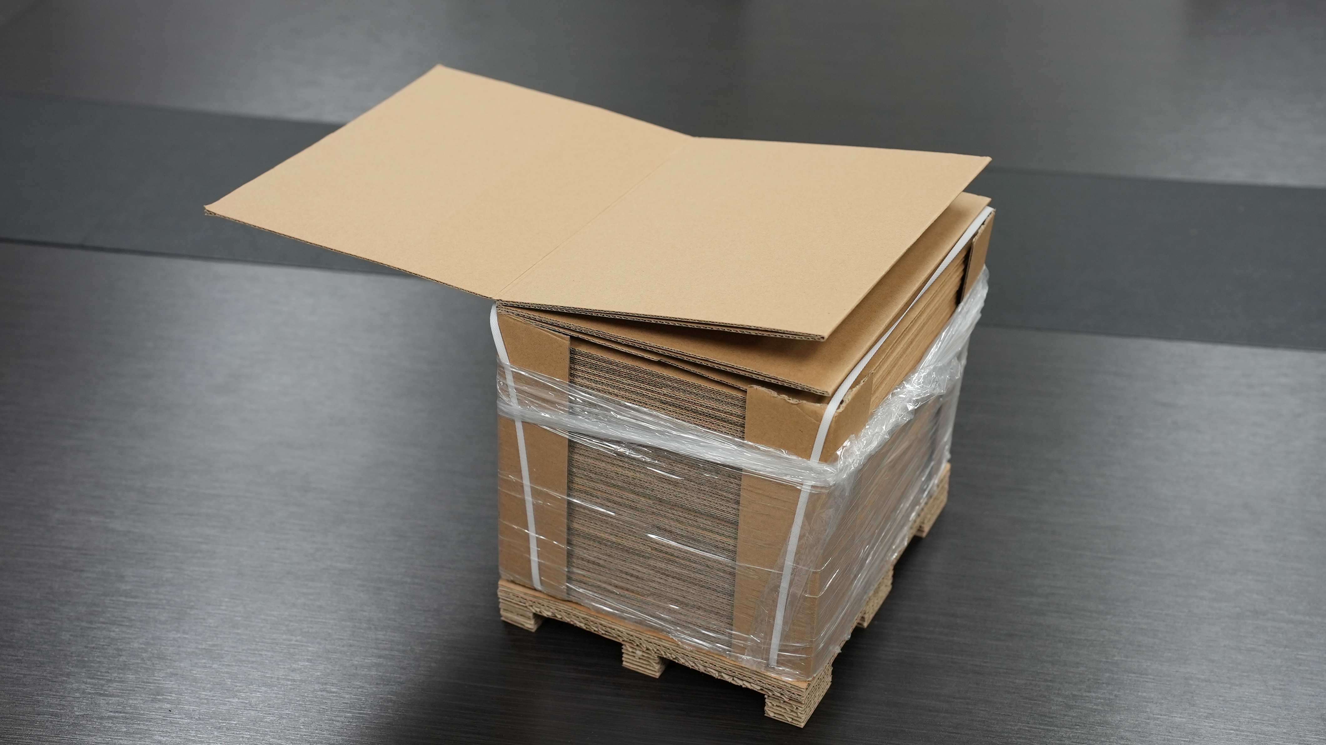 China Fanfold corrugated cardboard
