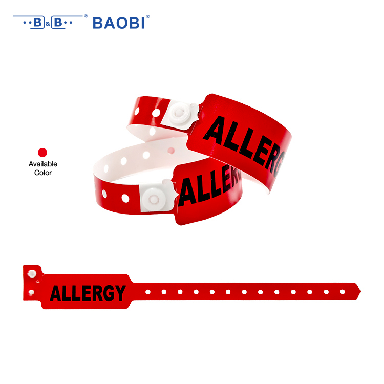 custom Allergy Wristband