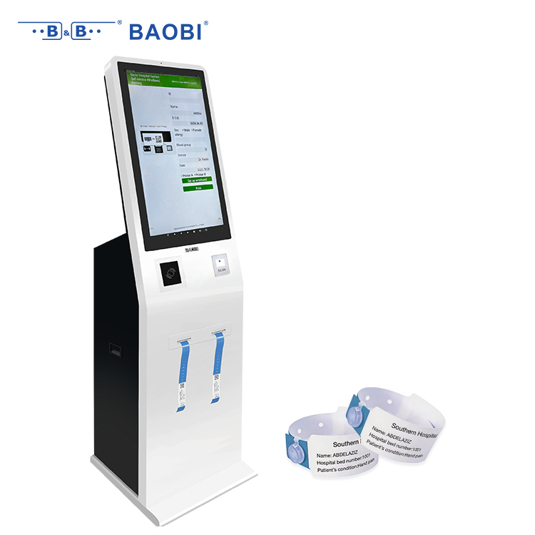 bulk Healthcare Wristband kiosk Terminal