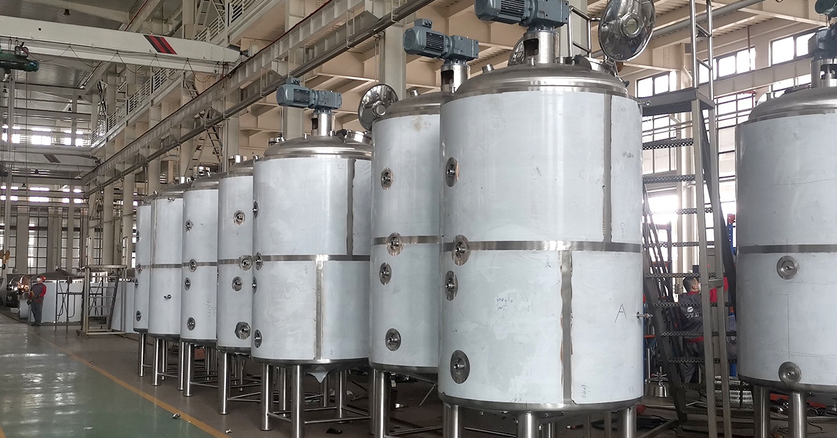 Chinese mixing tank