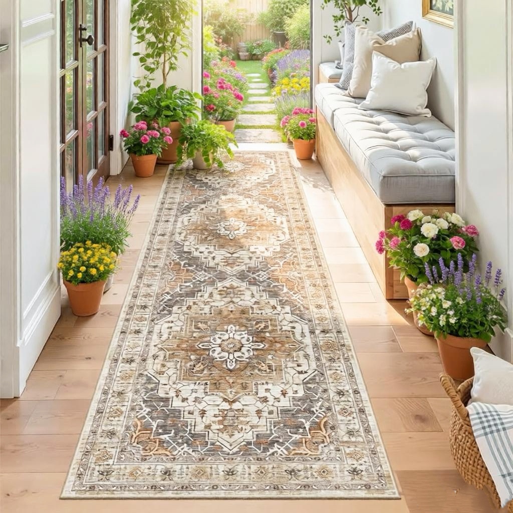 best Printed Faux Rabbit Fur Carpet