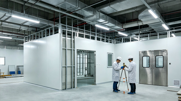 custom GMP Cleanroom Construction